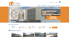Desktop Screenshot of marcioimoveis.net.br
